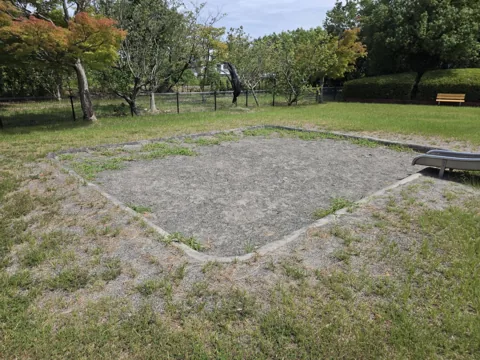 北川瀬公園：砂場
