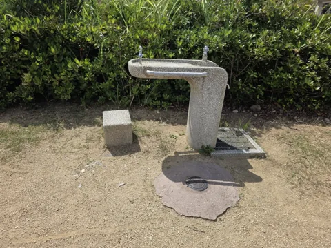 中泉グリーンパーク：水飲み場・手洗い