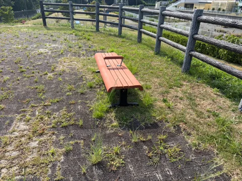 磐田ららシティ公園：園内に設置された健康遊具