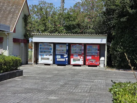 竜洋海洋公園：園内の自動販売機
