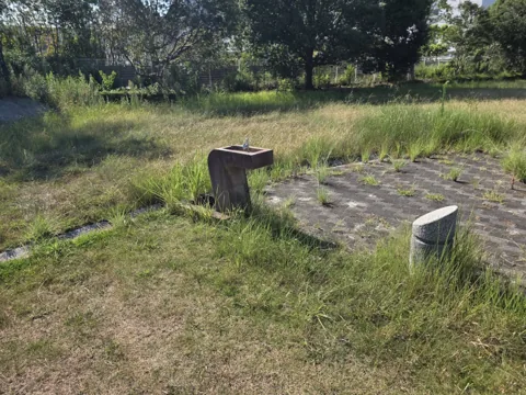 おおぞら公園：園内に設置された水飲み場
